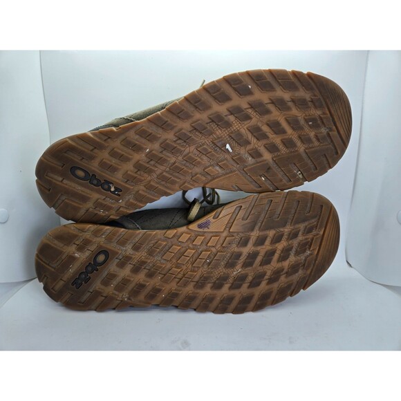 Oboz Bozeman Low Hiking Shoes Men's 11.5 Brown Suede Trail All Terrain Sneakers - Picture 7 of 8